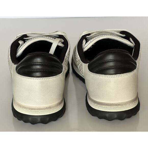 Gucci Dali Soft White/Black Leather Sneakers 13 US (Gucci 12.5) Italy 741656 NIB main image 16